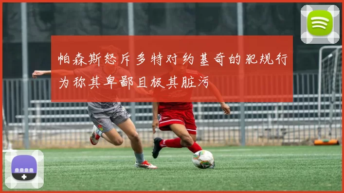 帕森斯怒斥多特对约基奇的犯规行为称其卑鄙且极其脏污